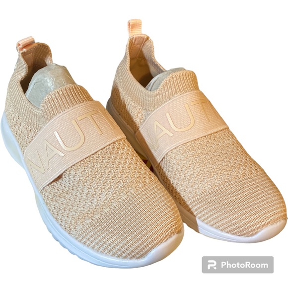 Nautica Youth Girls West Deck/Blush Athletic Shoes - Picture 1 of 6